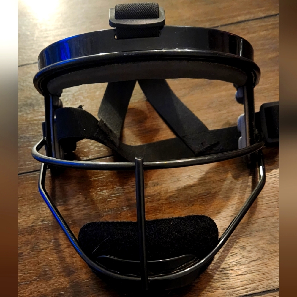 Black Softball Face Guard
